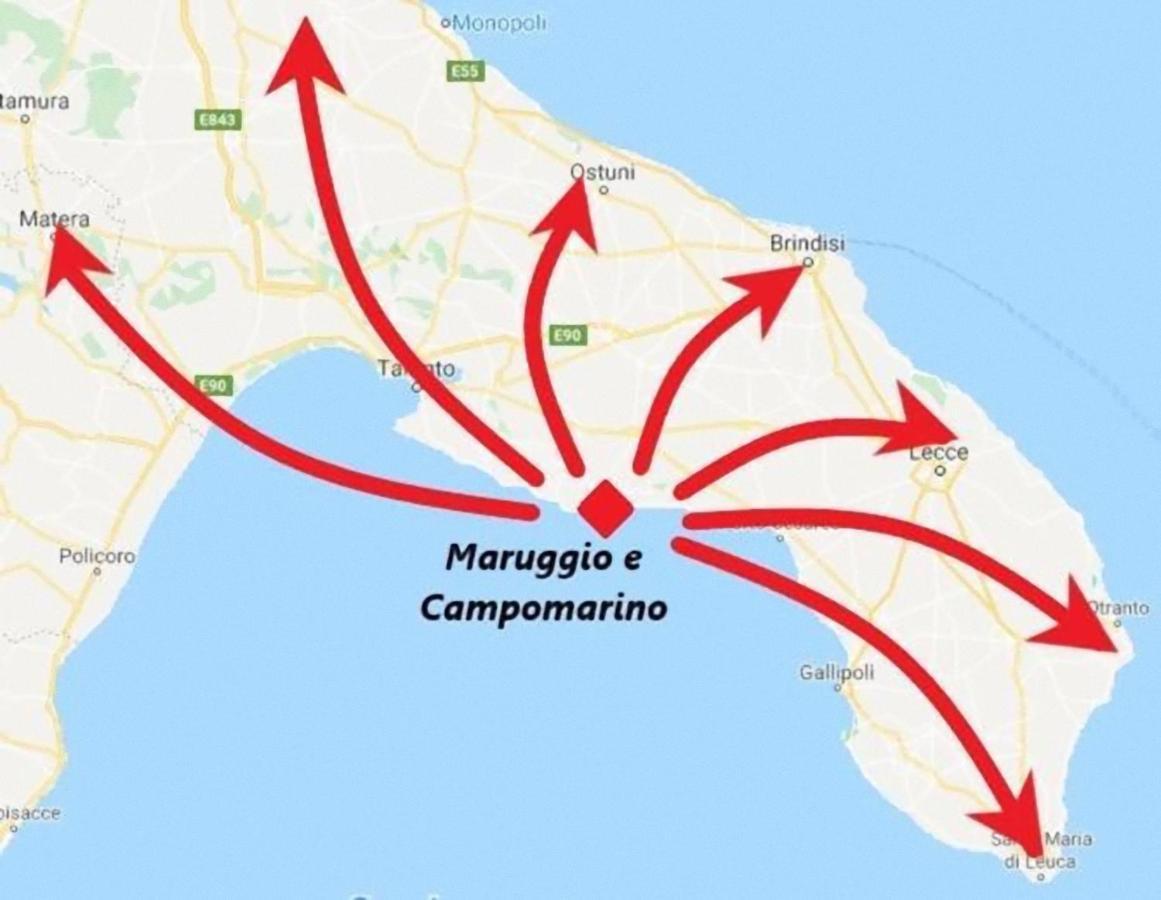 Casa Vacanze Santiago E Ian Maruggio Kültér fotó